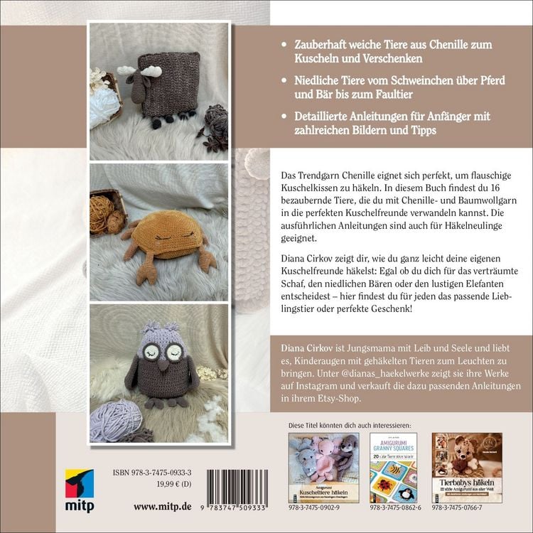 Produktbild: Amigurumi Schmusekissen h&auml;keln