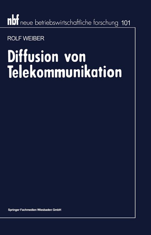 Produktbild: Diffusion von Telekommunikation