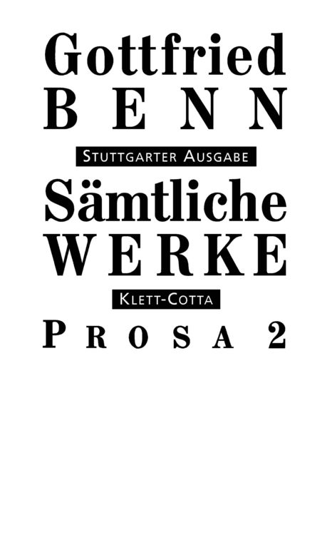 Produktbild: S&auml;mtliche Werke - Stuttgarter Ausgabe. Bd. 4 - Prosa 2 (S&auml;mtliche Werke - Stuttgarter Ausgabe, Bd. 4)