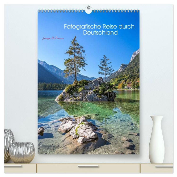 Produktbild: Fotografische Reise durch Deutschland (hochwertiger Premium Wandkalender 2026 DIN A2 hoch), Kunstdruck in Hochglanz