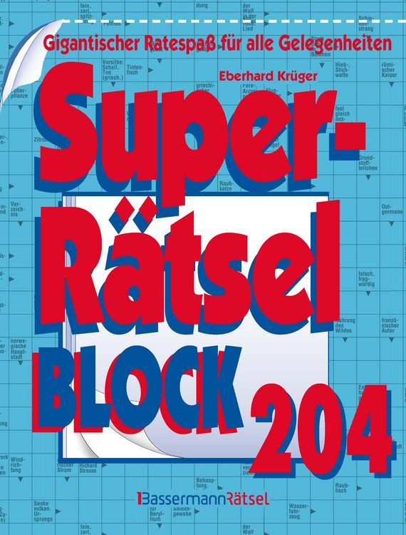 Produktbild: Superr&auml;tselblock 204