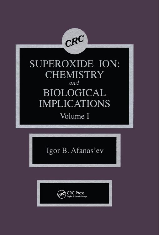 Produktbild: Superoxide Ion Chemistry and Biological Implications
