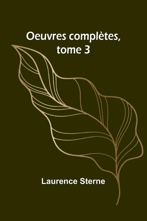 Produktbild: Oeuvres compl&egrave;tes, tome 3