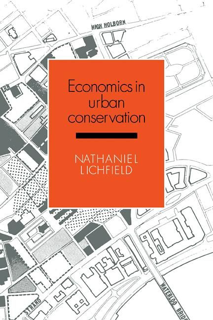 Produktbild: Economics in Urban Conservation