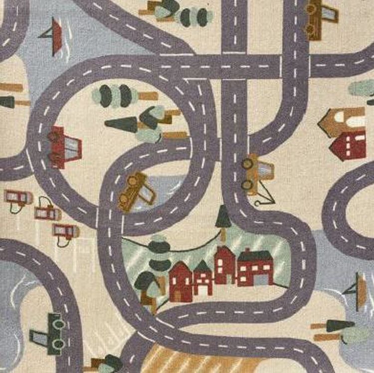 Produktbild: Scanroad Spielteppich ca. 80x120 cm