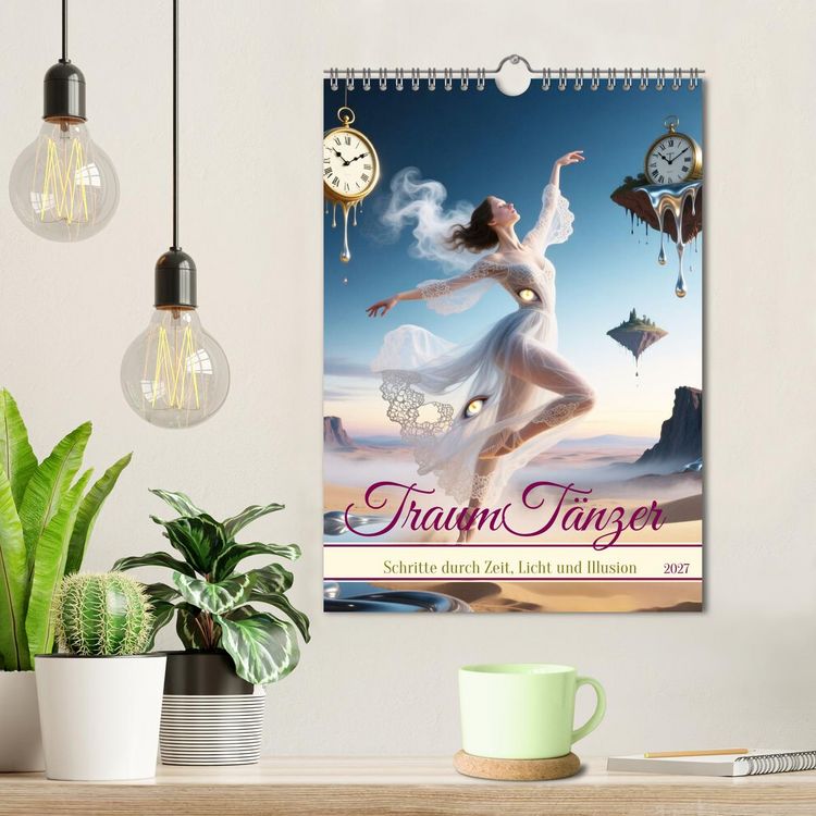 Produktbild: TraumT&auml;nzer - Schritte durch Zeit, Licht und Illusion (Wandkalender 2027 DIN A4 hoch), CALVENDO Monatskalender