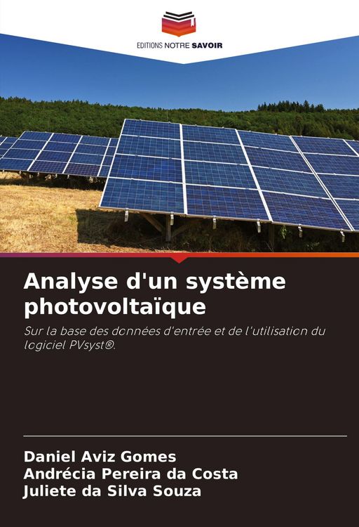 Produktbild: Analyse d'un syst&egrave;me photovolta&iuml;que