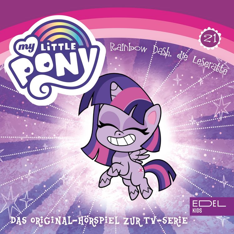 Produktbild: Folge 21: Rainbow Dash, die Leseratte / Herz- Und Huftag (Das Original-H&ouml;rspiel zur TV-Serie)