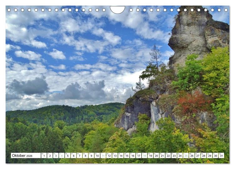 Produktbild: Wandererlebnisse in der Fr&auml;nkischen Schweiz (Wandkalender 2026 DIN A4 quer), CALVENDO Monatskalender