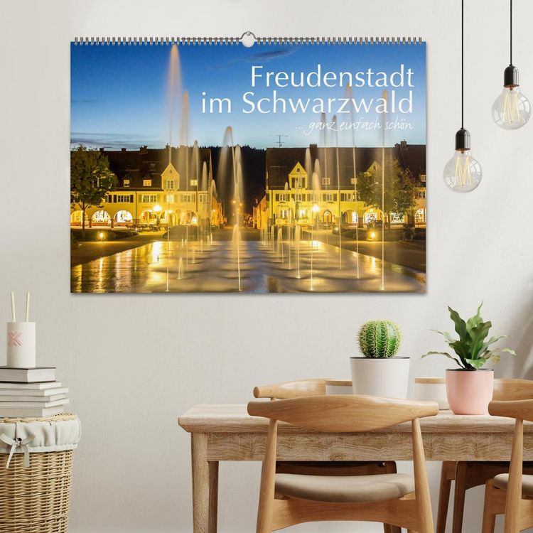 Produktbild: Freudenstadt im Schwarzwald ... ganz einfach sch&ouml;n (Wandkalender 2026 DIN A2 quer), CALVENDO Monatskalender