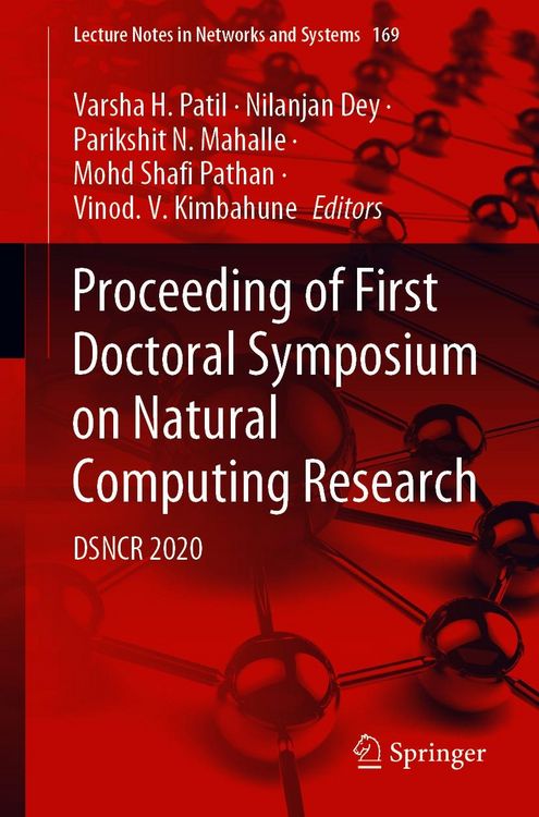 Produktbild: Proceeding of First Doctoral Symposium on Natural Computing Research