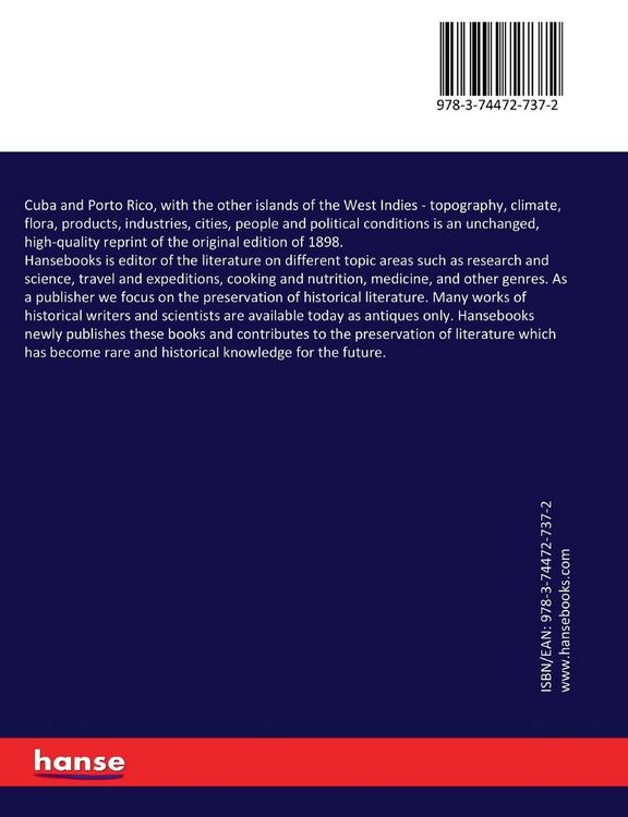 Produktbild: Cuba and Porto Rico, with the other islands of the West Indies