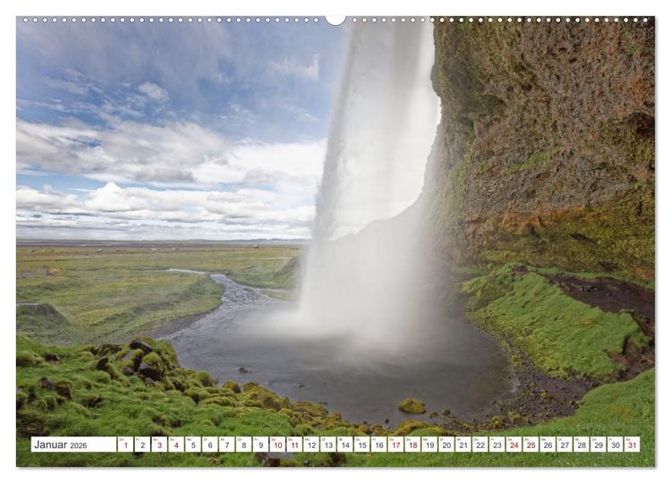 Produktbild: Die Farben Islands (Wandkalender 2026 DIN A2 quer), CALVENDO Monatskalender