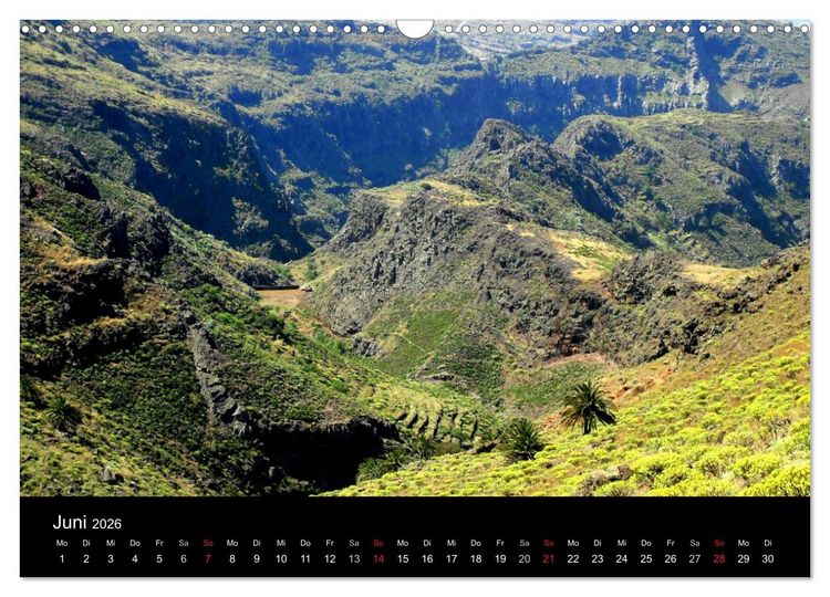 Produktbild: La Gomera (Wandkalender 2026 DIN A3 quer), CALVENDO Monatskalender