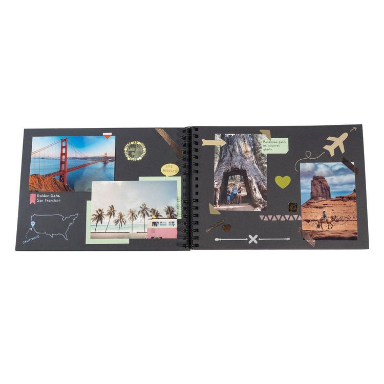 Produktbild: Set Scrapbooking mit Fotoalbum 32x22 cm, SCRAP ADDICT