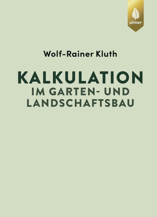 Produktbild: Kalkulation im Garten- und Landschaftsbau