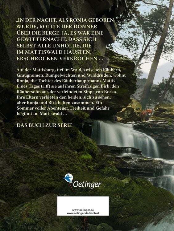 Produktbild: Ronja Räubertochter. Das Buch zur Serie