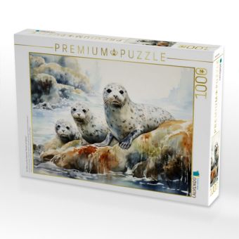 Produktbild: CALVENDO Puzzle Ein Motiv aus dem Kalender "Neulich am Wasser" | 1000 Teile Lege-Gr&ouml;&szlig;e 64x48cm Foto-Puzzle f&uuml;r gl&uuml;ckliche Stunden