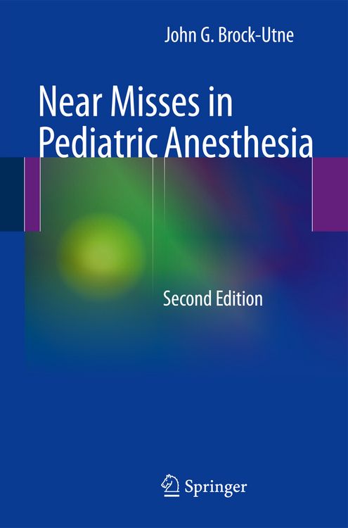 Produktbild: Near Misses in Pediatric Anesthesia
