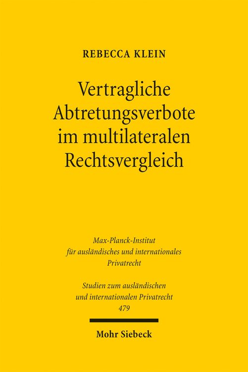 Produktbild: Vertragliche Abtretungsverbote im multilateralen Rechtsvergleich