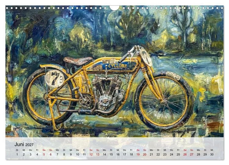 Produktbild: Kult-Motorr&auml;der der USA (Wandkalender 2027 DIN A3 quer), CALVENDO Monatskalender