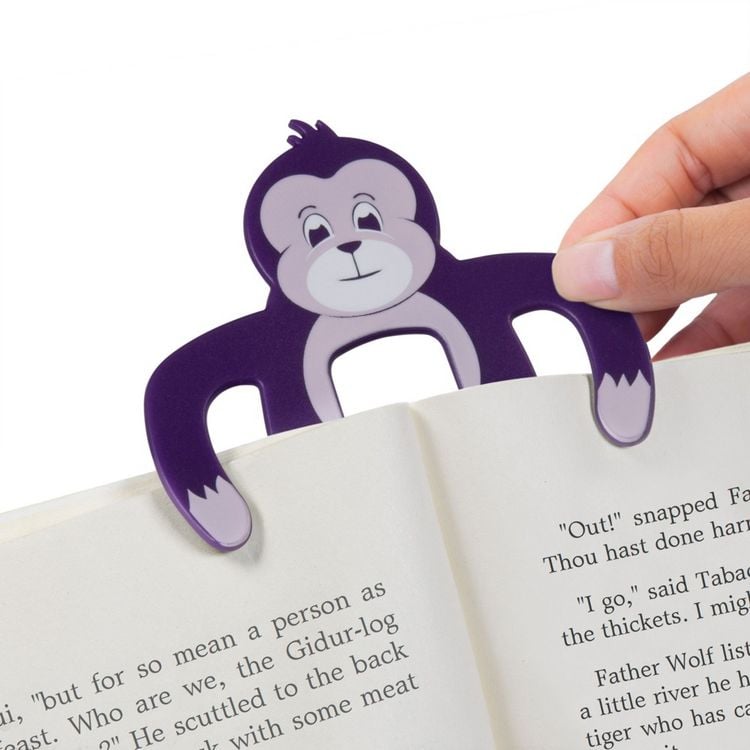 Produktbild: Jungle B&uuml;cherhalter & Seitenhalter "Affe"