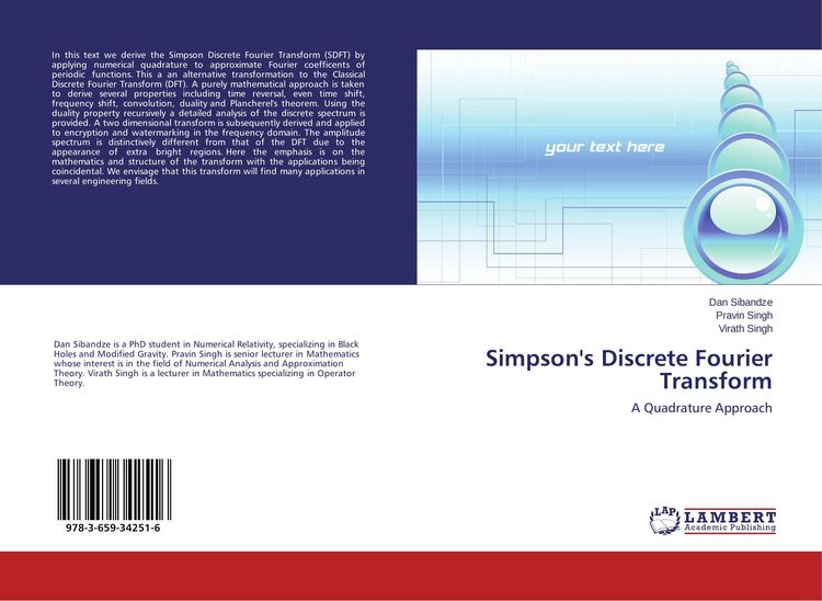 Produktbild: Simpson's Discrete Fourier Transform