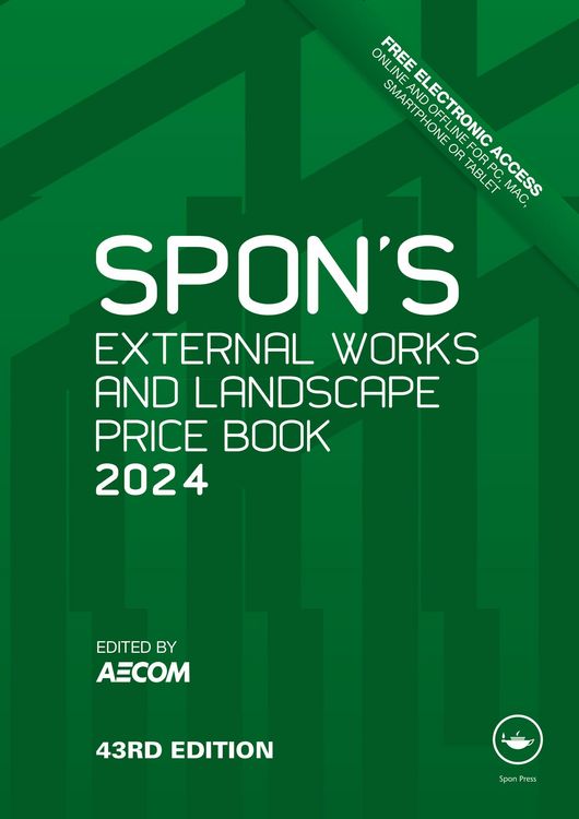 Produktbild: Spon's External Works and Landscape Price Book 2024