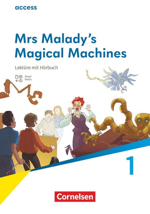 Produktbild: Acces Lektüre: Mrs Malady's Magical Machines