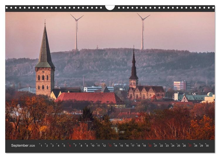 Produktbild: Stadtportrait Osnabr&uuml;ck (Wandkalender 2026 DIN A3 quer), CALVENDO Monatskalender