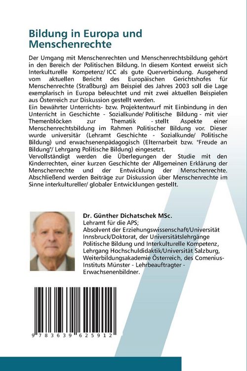 Produktbild: Bildung in Europa und Menschenrechte