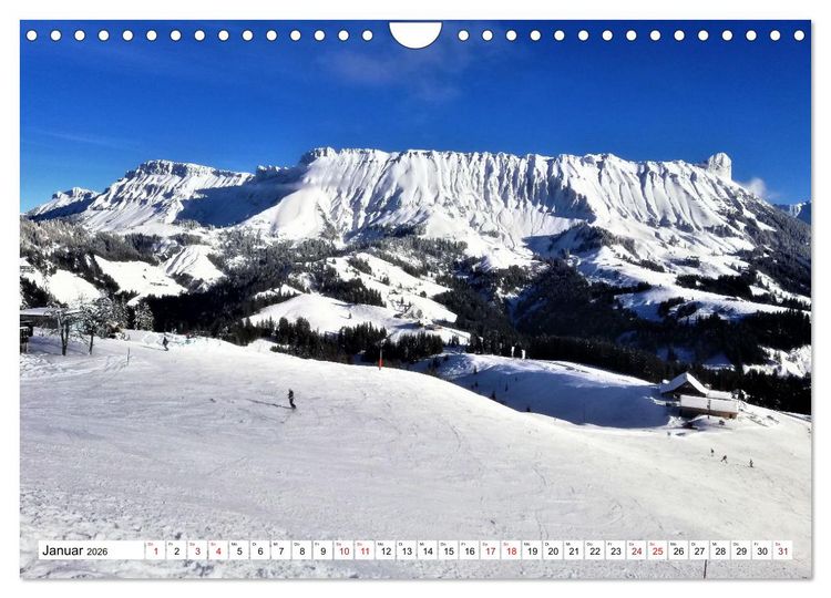 Produktbild: Majest&auml;tische Alpen (Wandkalender 2026 DIN A4 quer), CALVENDO Monatskalender