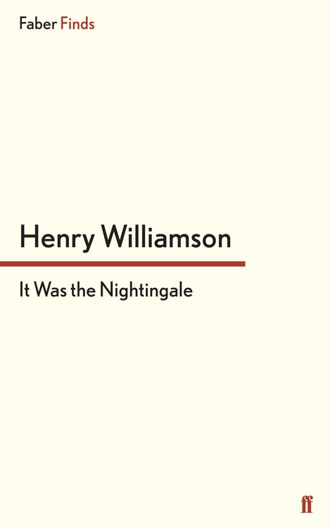 Produktbild: It Was the Nightingale
