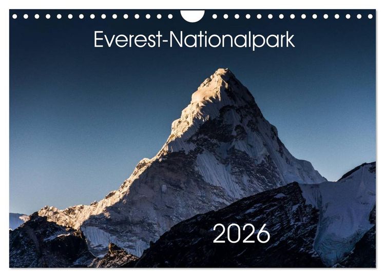 Produktbild: Everest-Nationalpark (Wandkalender 2026 DIN A4 quer), CALVENDO Monatskalender