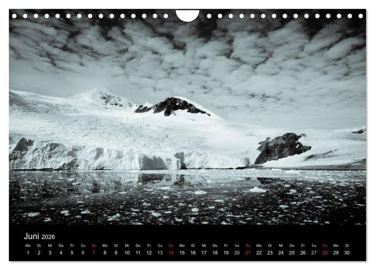 Produktbild: Antarktis 68&deg; S&uuml;d (Wandkalender 2026 DIN A4 quer), CALVENDO Monatskalender