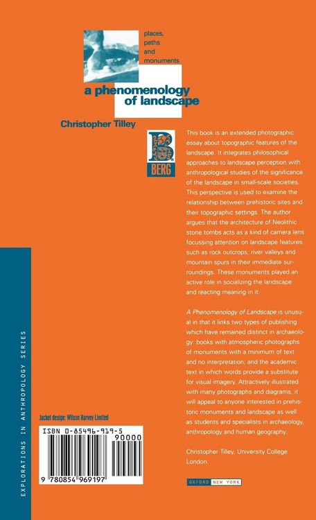 Produktbild: A Phenomenology of Landscape