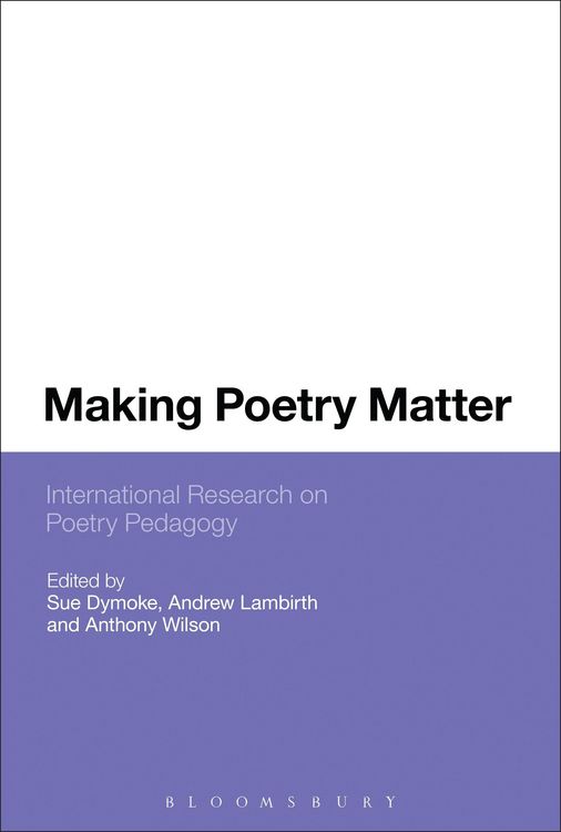 Produktbild: Making Poetry Matter