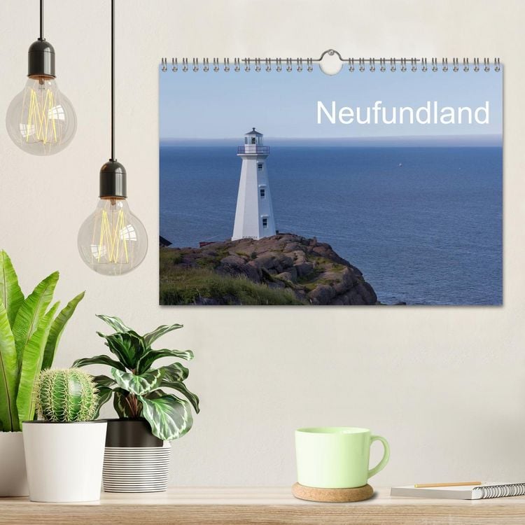 Produktbild: Neufundland Impressionen 2026 (Wandkalender 2026 DIN A4 quer), CALVENDO Monatskalender