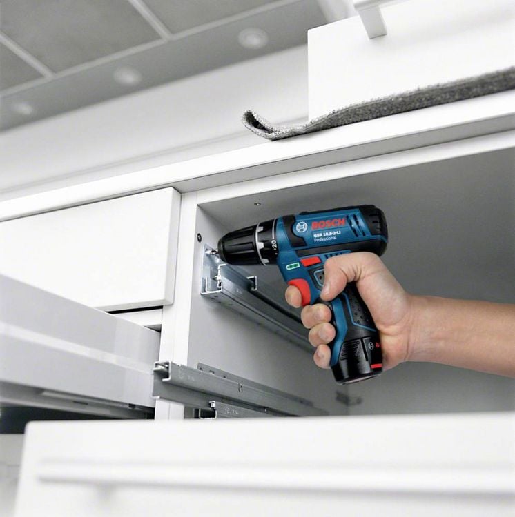 Produktbild: Bosch Professional GSB 12V-15 -Akku-Schlagbohrmaschine inkl. 2. Akku