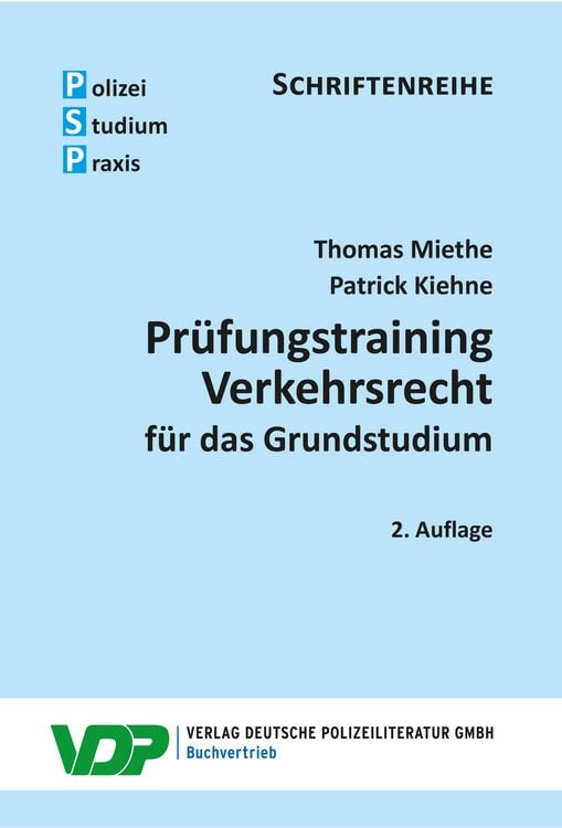 Produktbild: Pr&uuml;fungstraining Verkehrsrecht f&uuml;r das Grundstudium