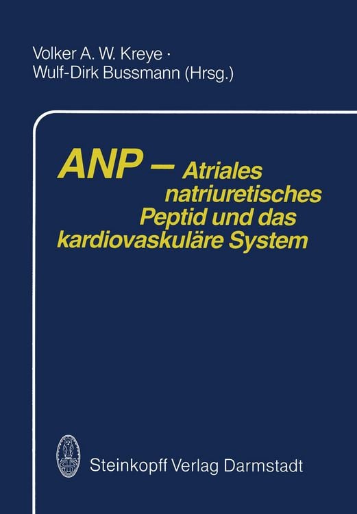 Produktbild: ANP &mdash; Atriales natriuretisches Peptid und das kardiovaskul&auml;re System