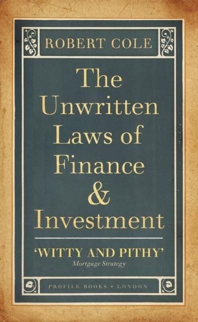 Produktbild: Unwritten Laws Of Finance & in