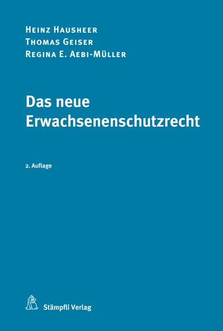 Produktbild: Das neue Erwachsenenschutzrecht