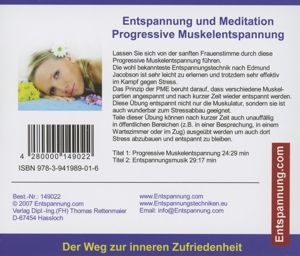 Produktbild: Verlag Thomas Rettenmaier: Progressive Muskelentspannung-Ent