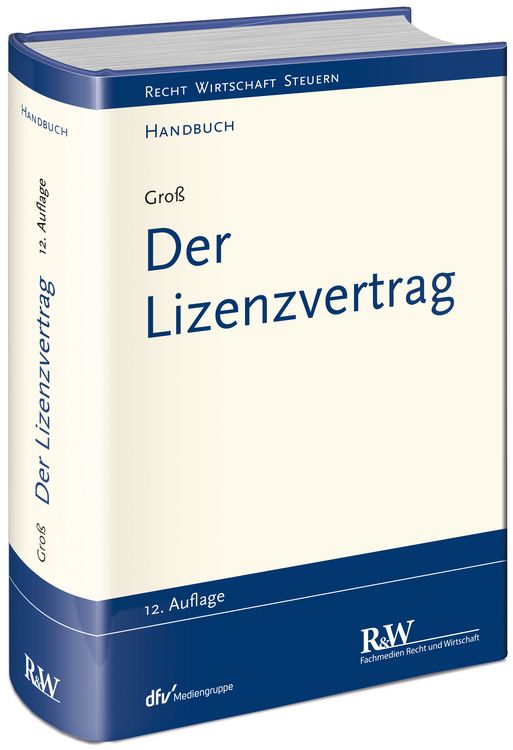 Produktbild: Der Lizenzvertrag