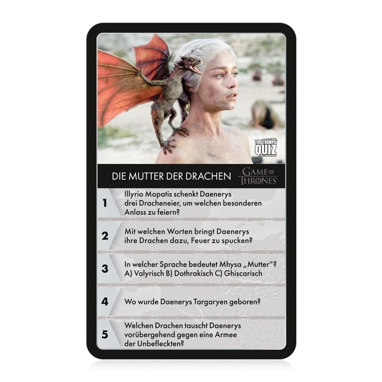 Produktbild: Quiz Game of Thrones