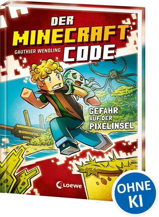 Produktbild: Der Minecraft Code (Band 2) - Gefahr auf der Pixelinsel