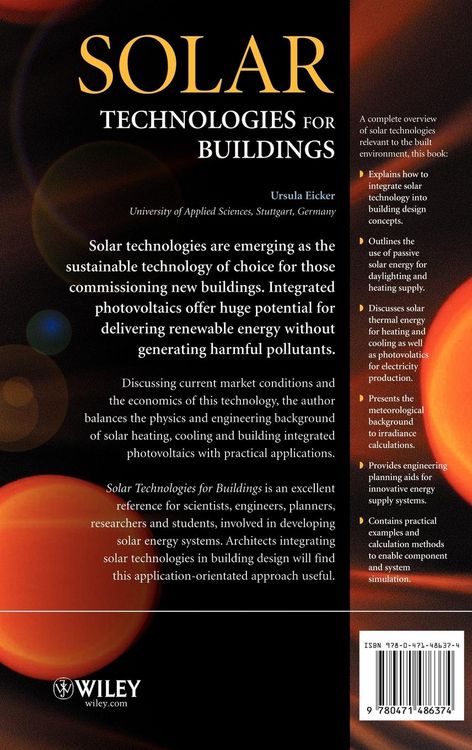 Produktbild: Solar Technologies for Buildings