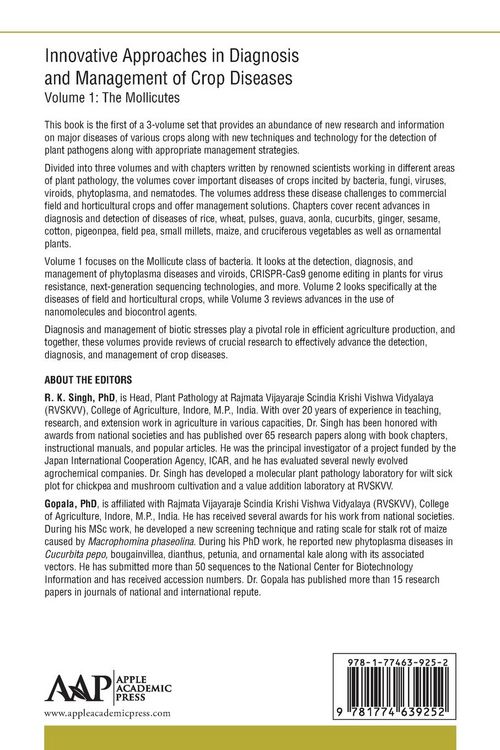 Produktbild: Innovative Approaches in Diagnosis and Management of Crop Diseases