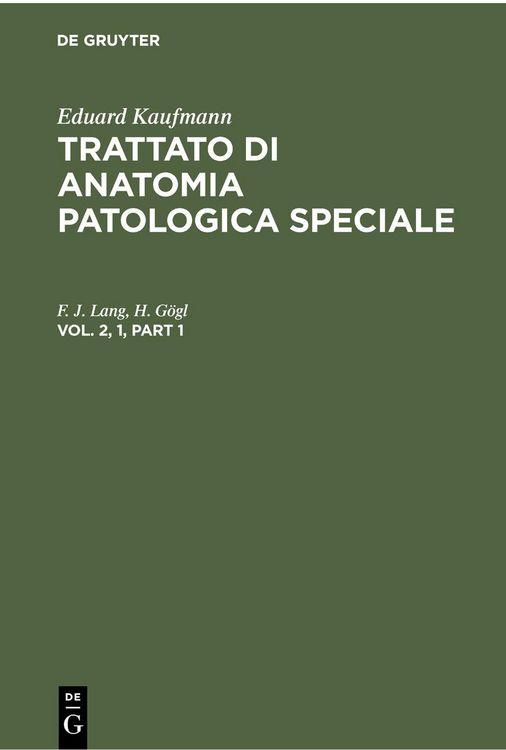 Produktbild: Eduard Kaufmann: Trattato di anatomia patologica speciale. Vol. 2, 1